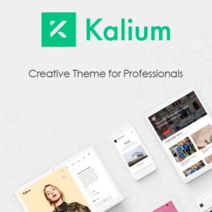 Kalium – Creative Theme for Professionals
