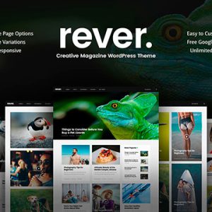 Rever – Clean and Simple WordPress Theme