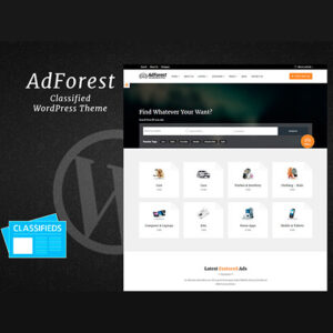 AdForest – Classified Ads WordPress Theme