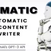 AIomatic Automatic AI Content Writer