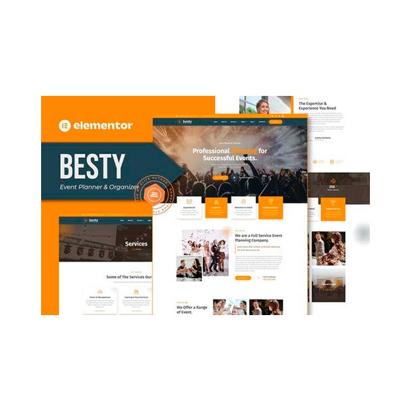 Besty elementor template kit