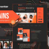 Brains - Creative Branding Agency Elementor Template Kit