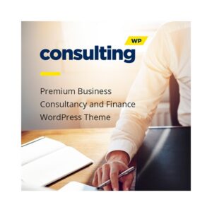 Consulting finance business wordpress theme