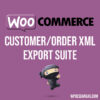WooCommerce Customer/Order XML Export Suite