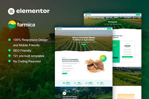 Farmica – Agriculture & Organic Farming Elementor Pro Template Kit 6835d49711a01.jpeg