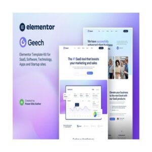 Geech – Saas & Tech Startup Company Elementor Template Kit 698b014541573.jpeg