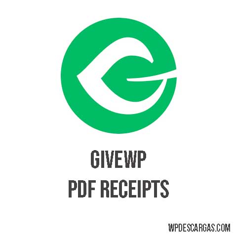 GiveWP PDF Receipts