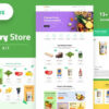 Grocerex - Grocery Store Elementor Pro Template Kit