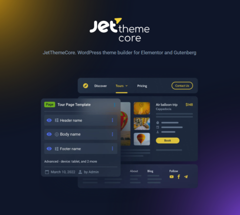 Jetthemecore elementor