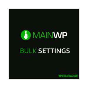 Mainwp bulk settings manager