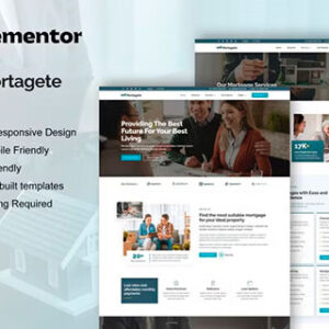 Mortagete – Mortgage Company Elementor Template Kit