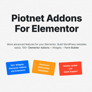 Piotnet Addons for Elementor Pro (PAFE)