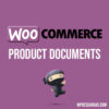 Product documents for woocommerce