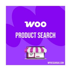 Product search woocommerce