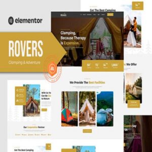 Rovers elementor template kit