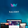 Salient wordpress theme