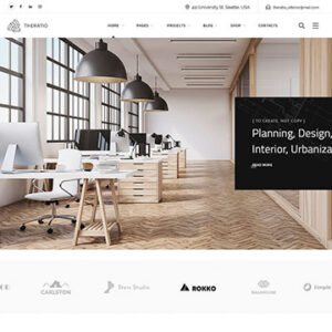 Theratio – Architecture & Interior Design Elementor WordPress Theme