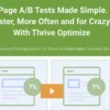 Thrive Themes Optimize Plugin