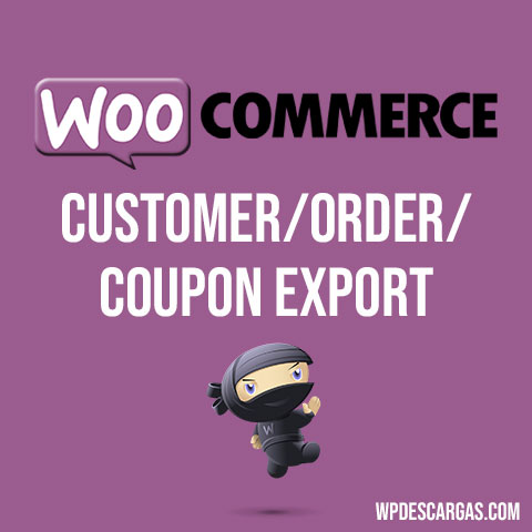 WooCommerce Customer/Order/Coupon Export