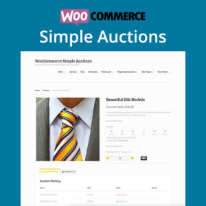 WooCommerce Simple Auctions – WordPress Auctions