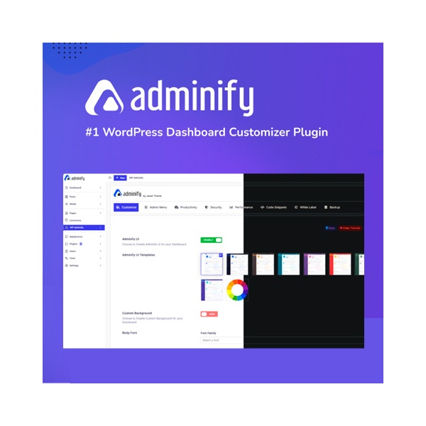 Wp adminify premium