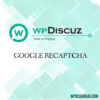 wpDiscuz Google reCAPTCHA