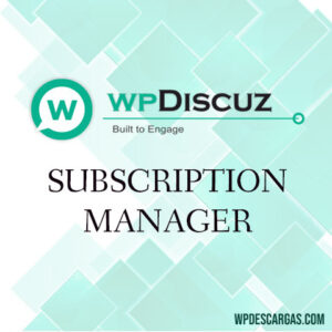 wpDiscuz Subscription Manager