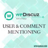 wpDiscuz User & Comment Mentioning