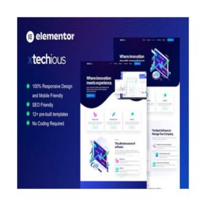 Xtechious – Saas & Digital Tech Company Elementor Template Kit 6981c6d2b13b1.jpeg